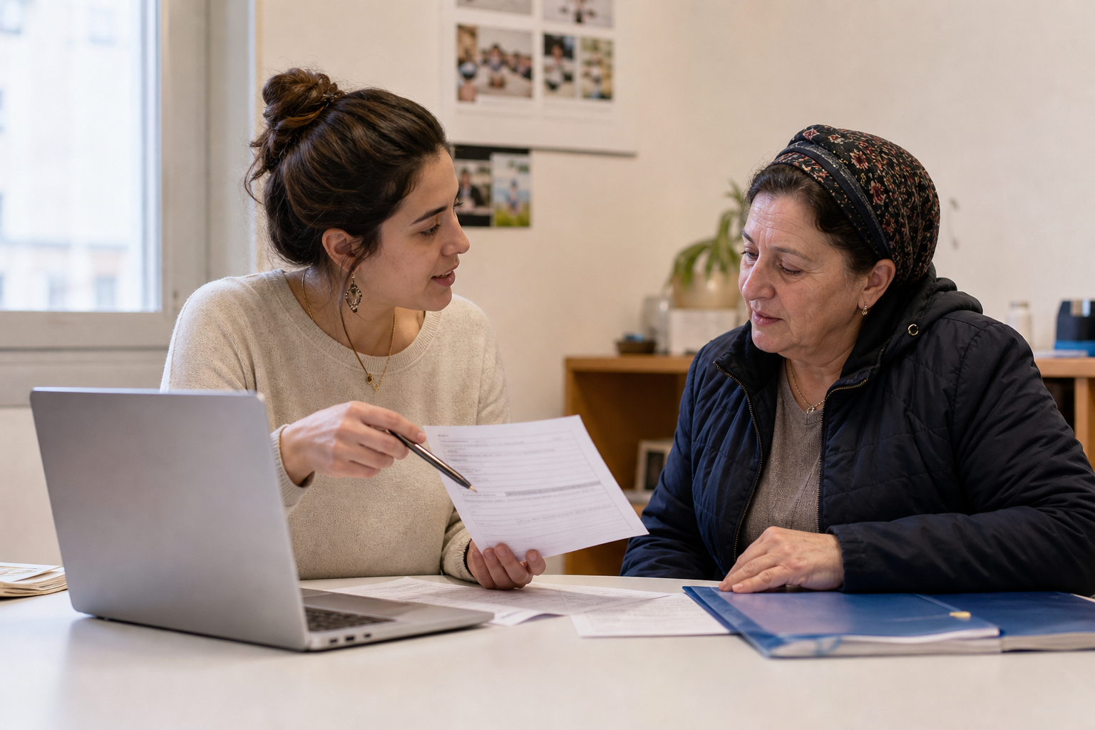 Administrative help with CESU and URSSAF paperwork